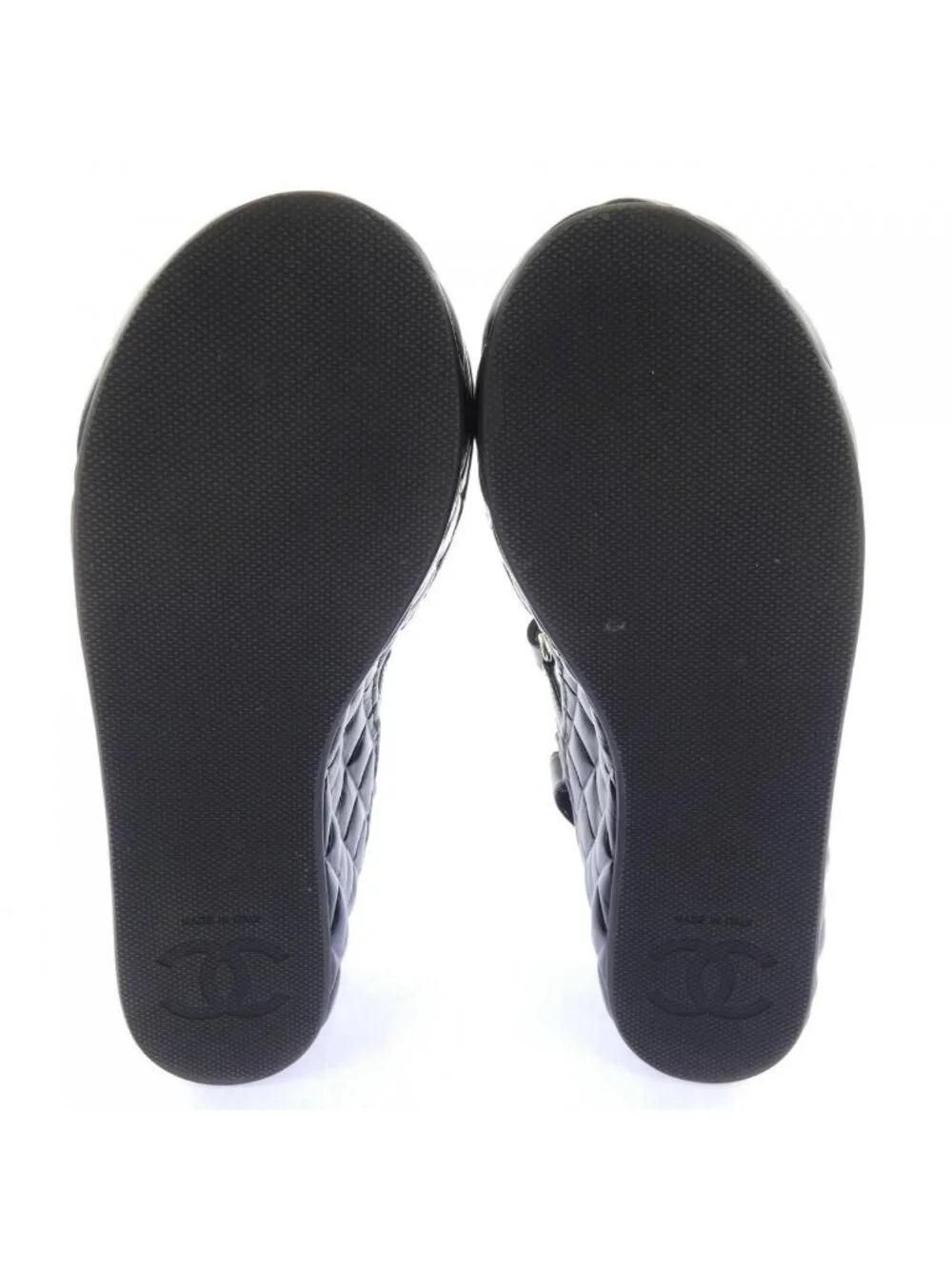 Chanel Sandals Black